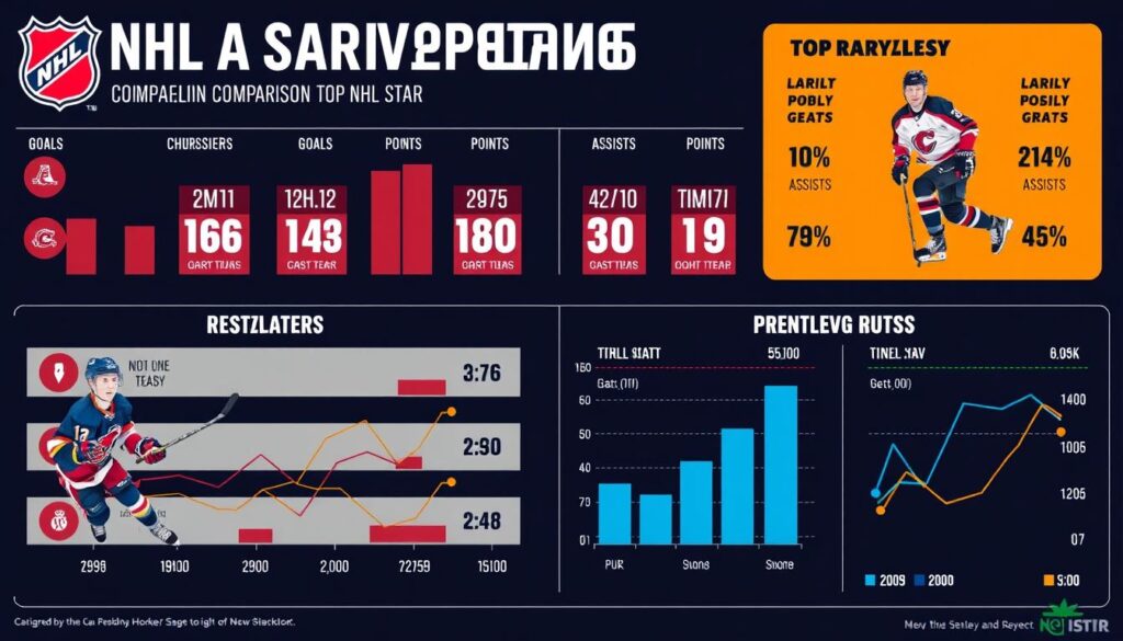 NHL stars performance comparison