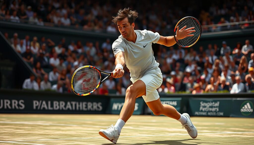 Novak Djokovic playing style and techniques