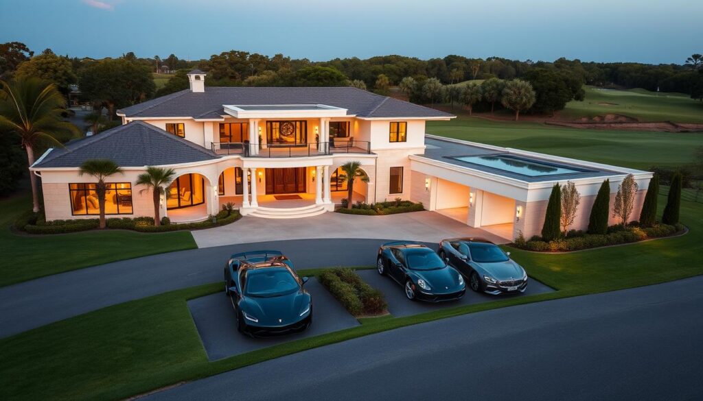 Patrick Reed real estate and luxury vehicles