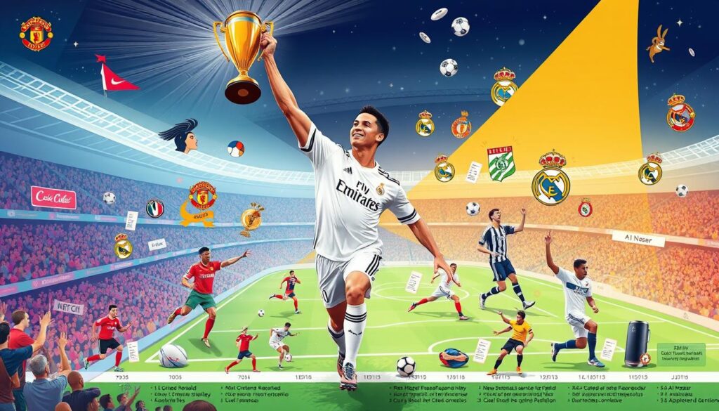 Ronaldo career growth