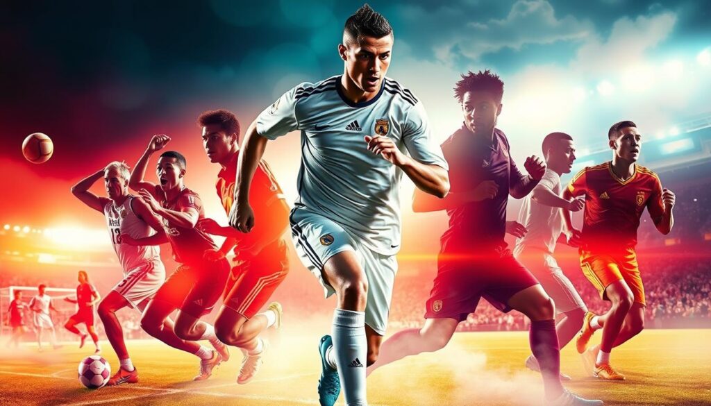 Ronaldo vs. other athletes