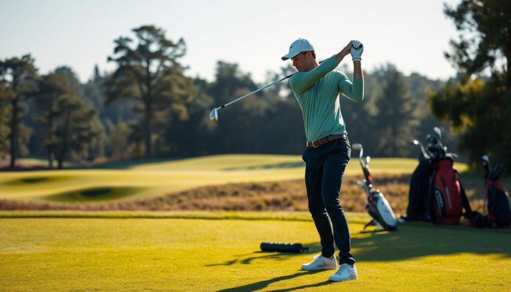 Rory McIlroy training for golf season preparation