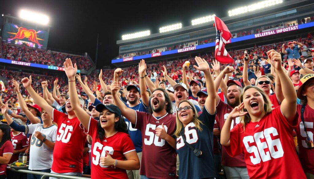 SEC football fan engagement
