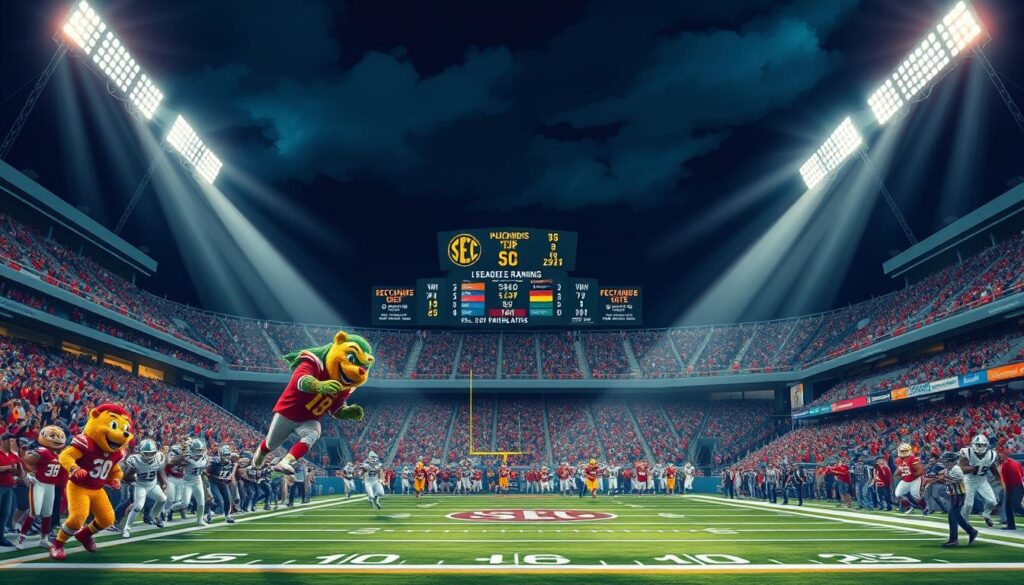 SEC football structure