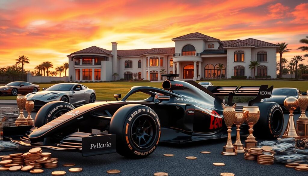 Sergio Perez wealth comparison