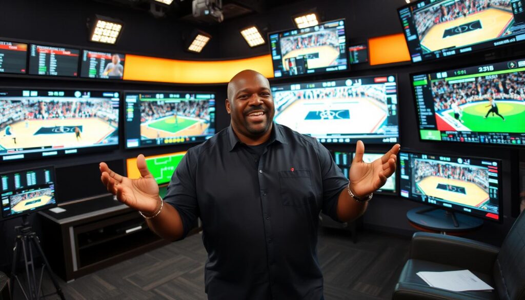 Shaquille O'Neal in Sports Analysis