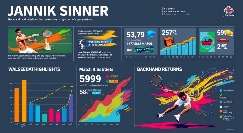 Sinner's key matches and backhand return impact