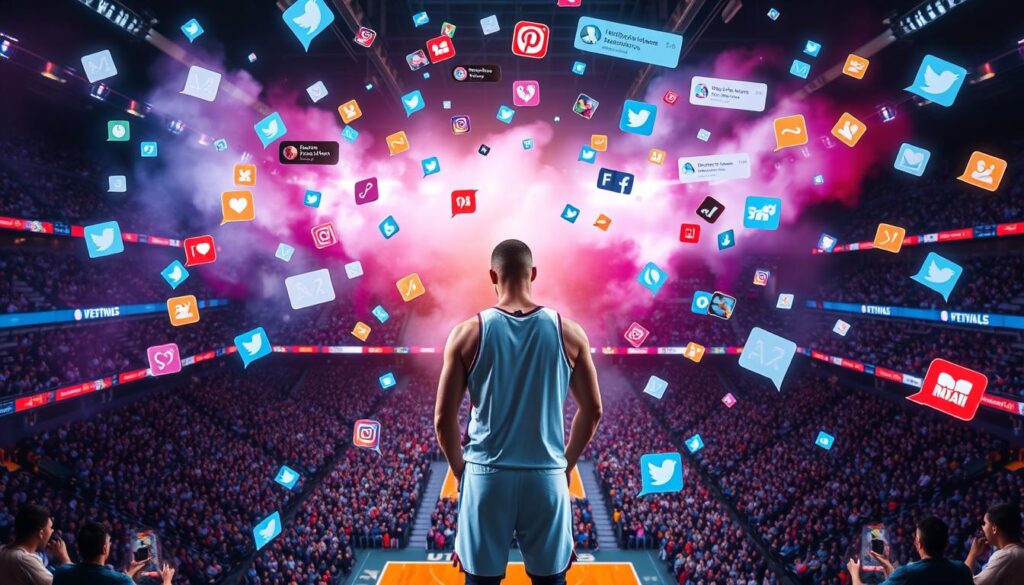 Social media impact on player decision-making