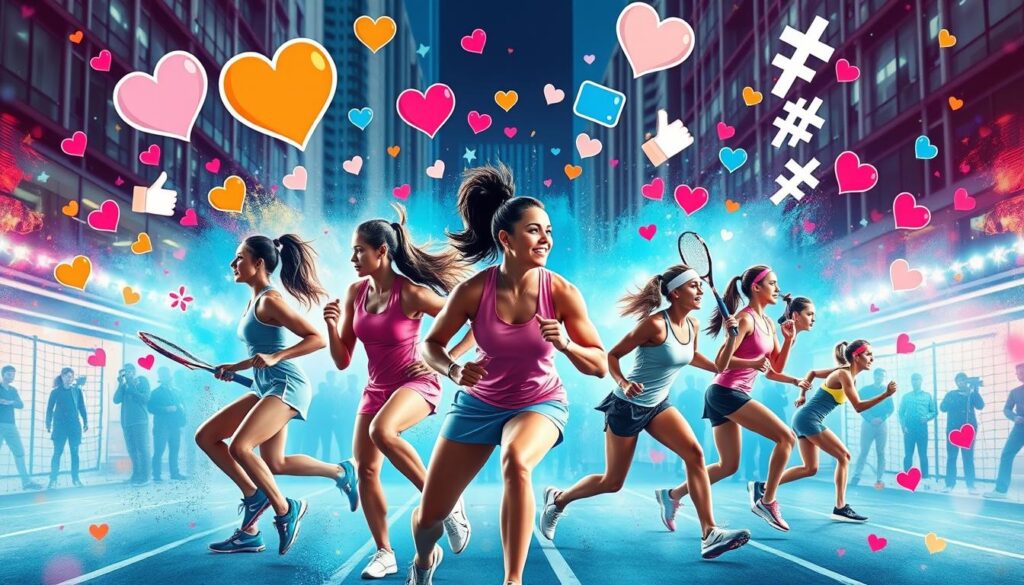 Social media influence on sports