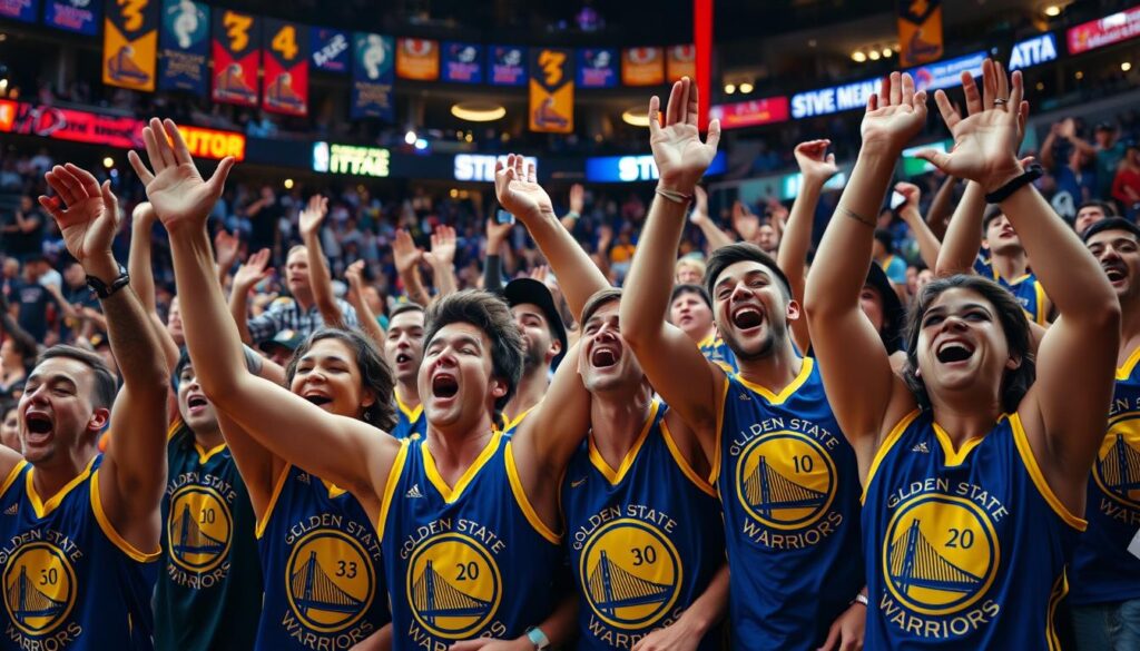 Stephen Curry fan reactions