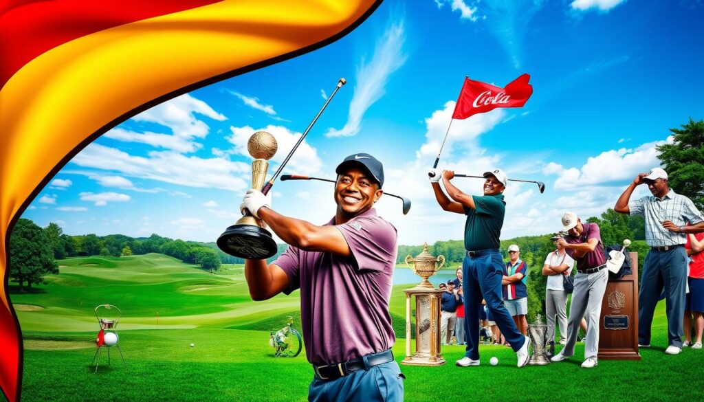 Tiger Woods golf career overview image