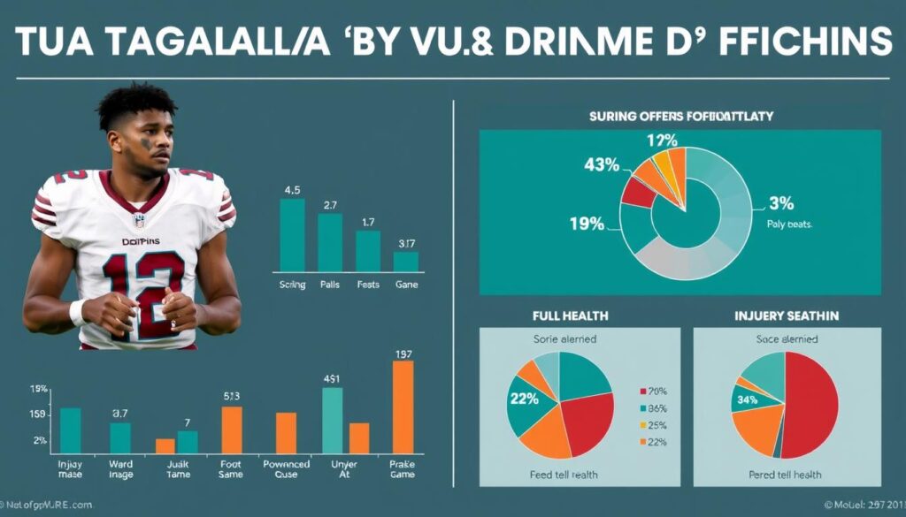 Tua Tagovailoa injuries impact on Dolphins' offensive performance