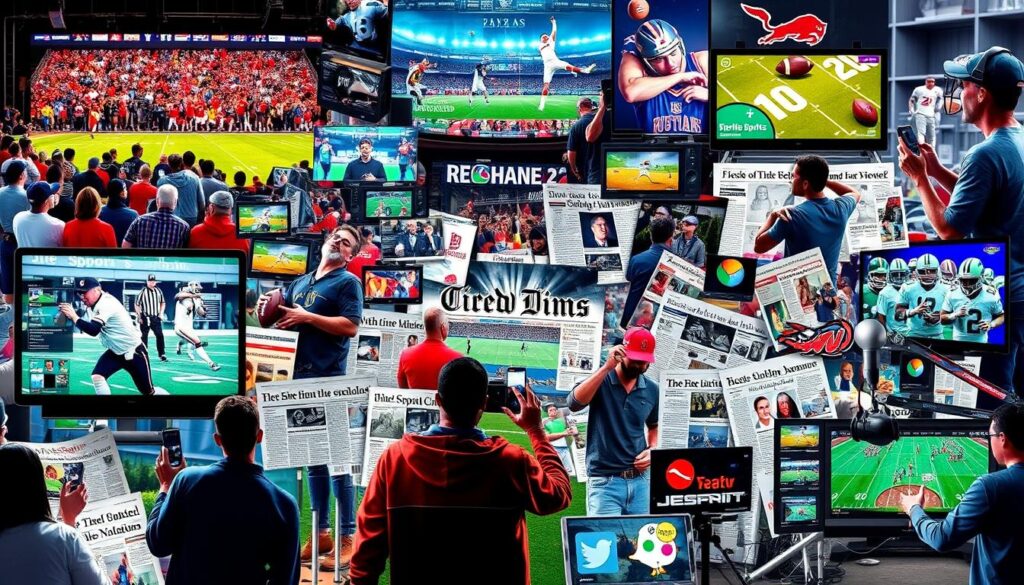US sports media consumption research