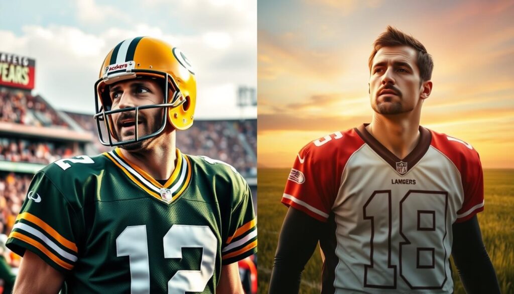 Why did Aaron Rodgers leave Green Bay
