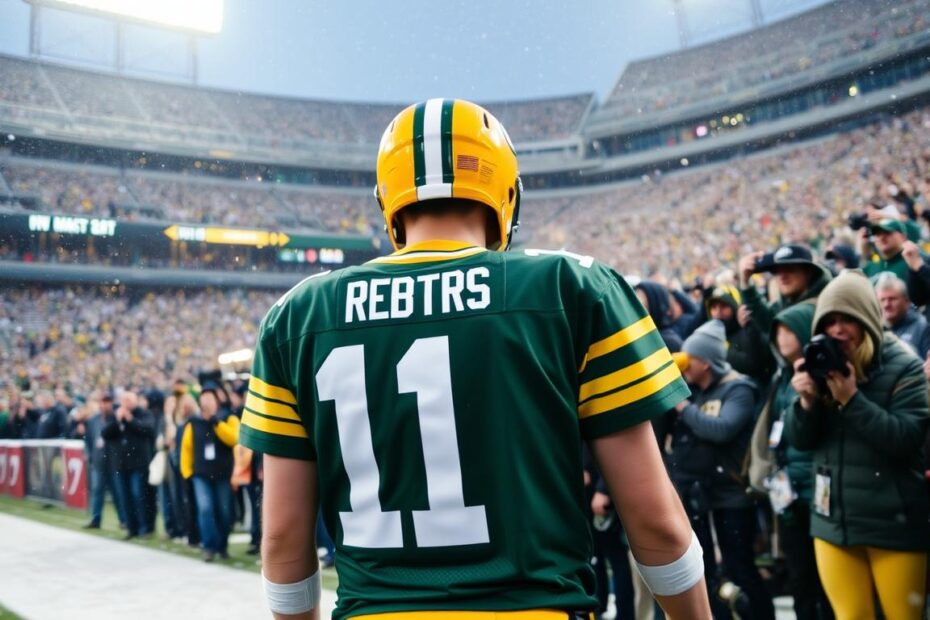 Why did Aaron Rodgers leave Green Bay?