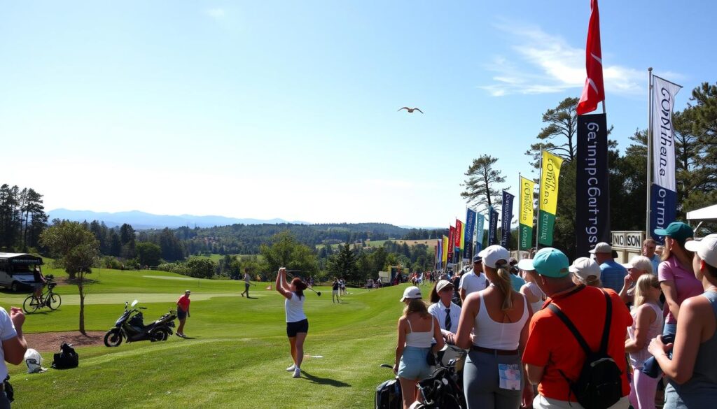 Women's golf tournaments