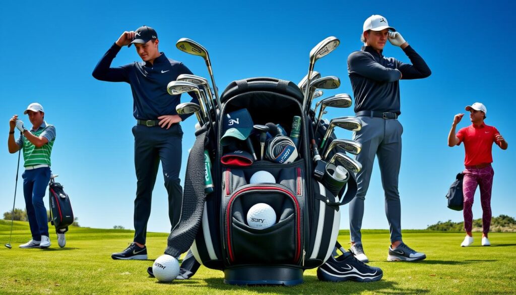 Xander Schauffele comparison with top golfers equipment