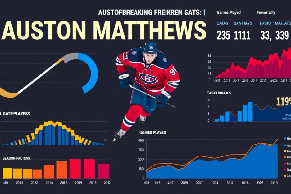 auston matthews stats can he break franchise records