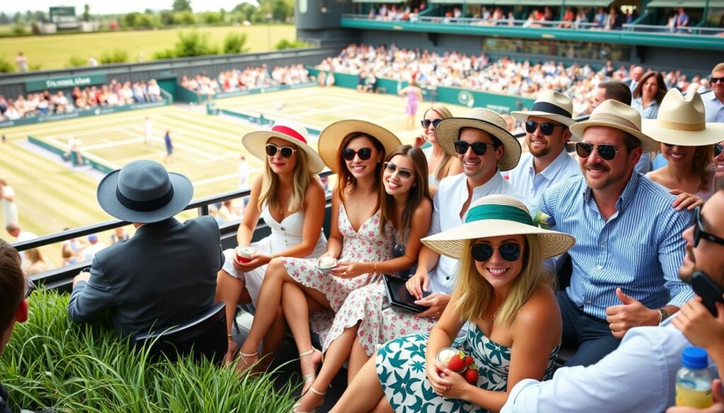 celebrity Wimbledon traditions