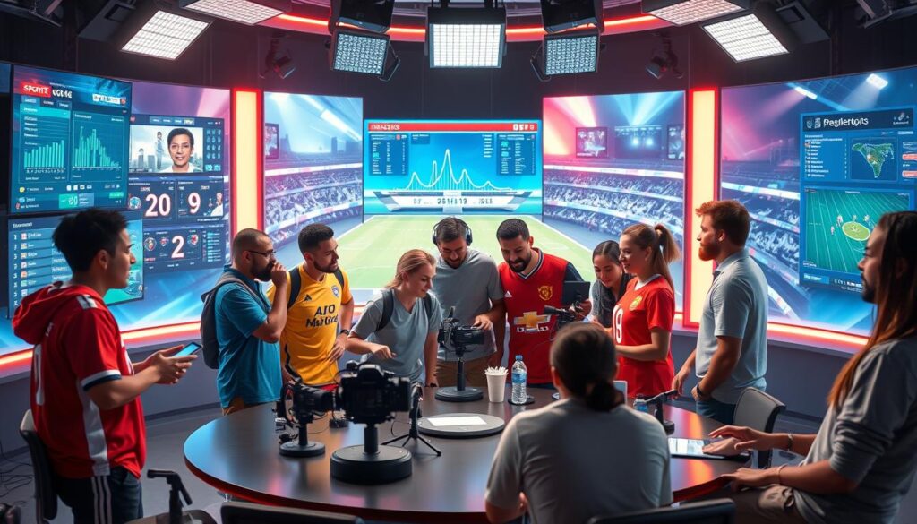 collaboration in sports media