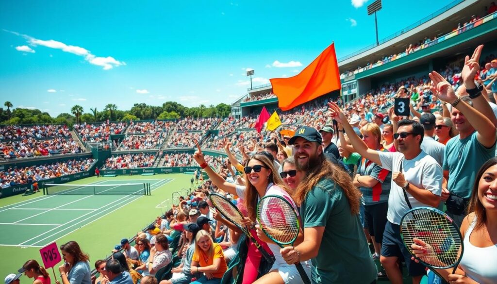 community engagement and fan stories in tennis