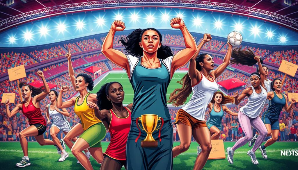 contributions of female sports figures