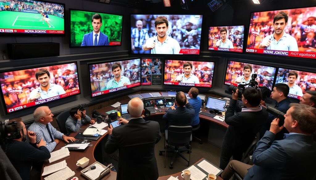 current media on Djokovic retirement