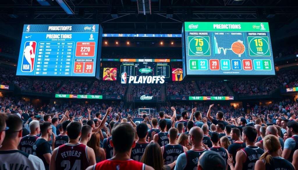 fan engagement NBA playoffs 2024