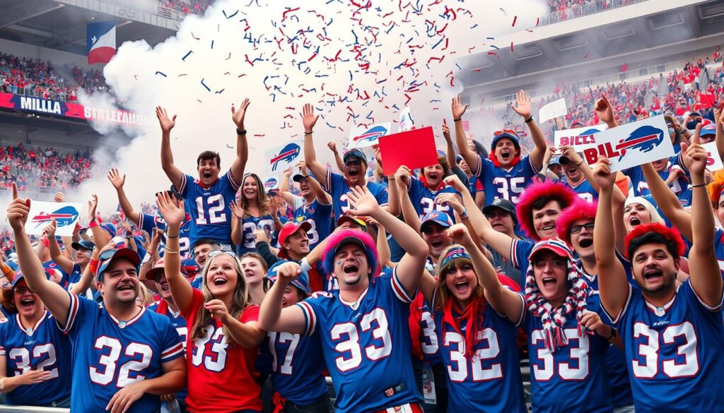 fan reactions Bills Mafia