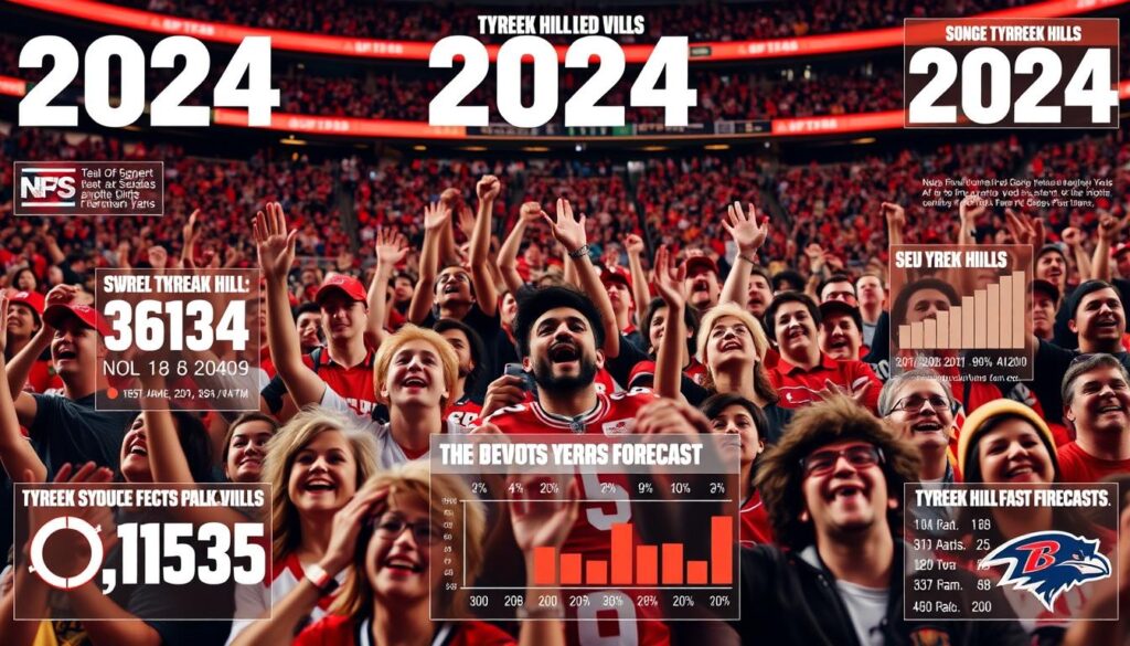 fan reactions regarding Tyreek Hill expectations