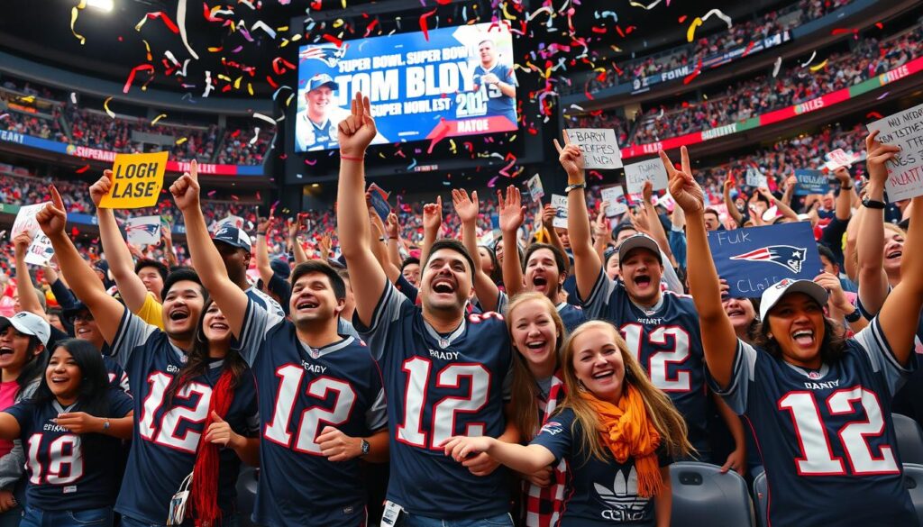 fan reactions to Brady
