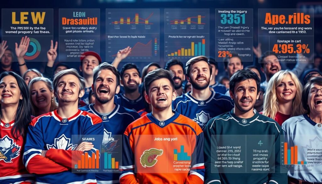 fan reactions to Draisaitl injuries