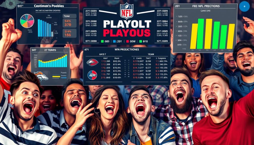 fan reactions to NFL playoff predictions