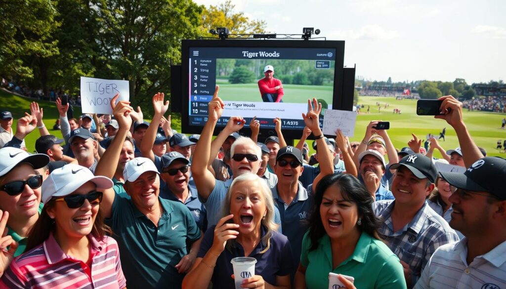 fans reactions to Tiger Woods updates