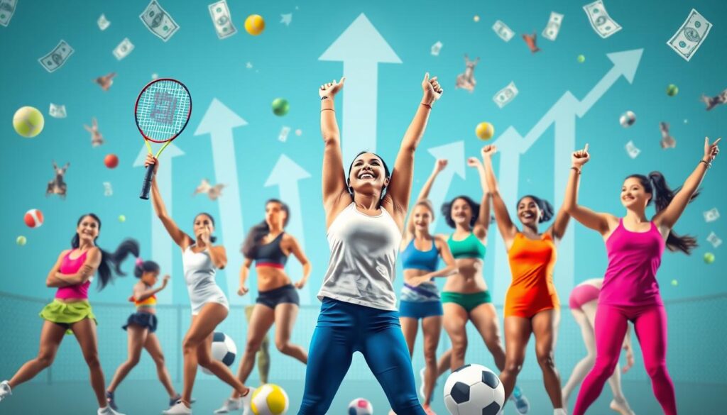 female athletes earnings