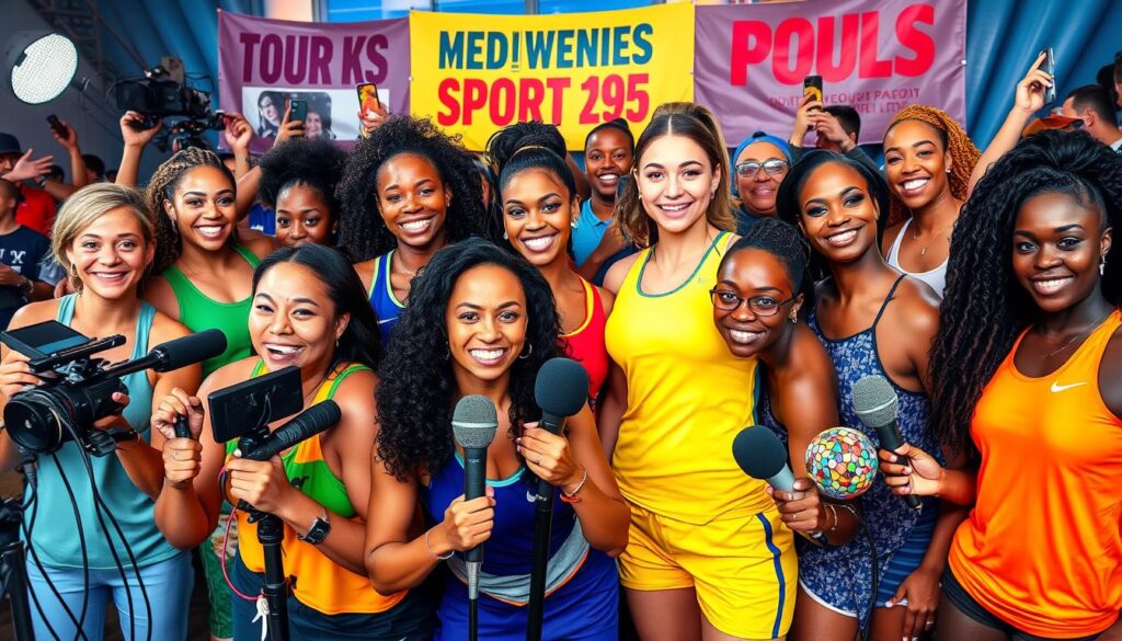female sports personalities media influence
