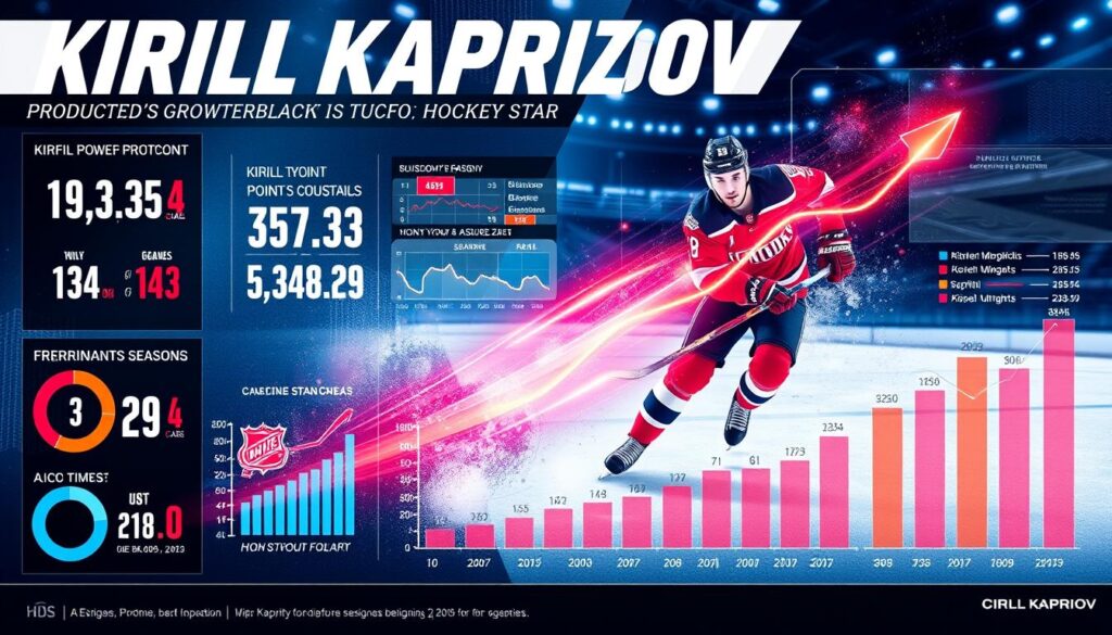 future projections of Kirill Kaprizov's growth