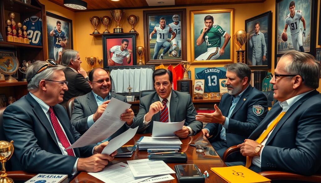 highlights of influential sports agents