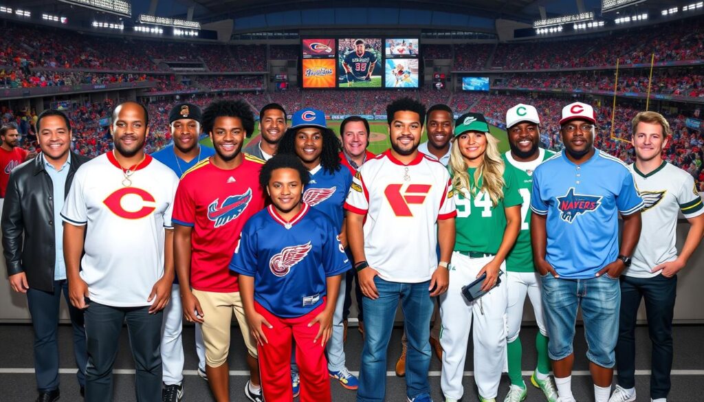 notable individuals with sports teams