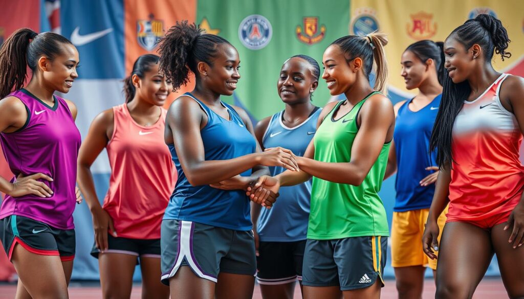 partnerships in women's leagues