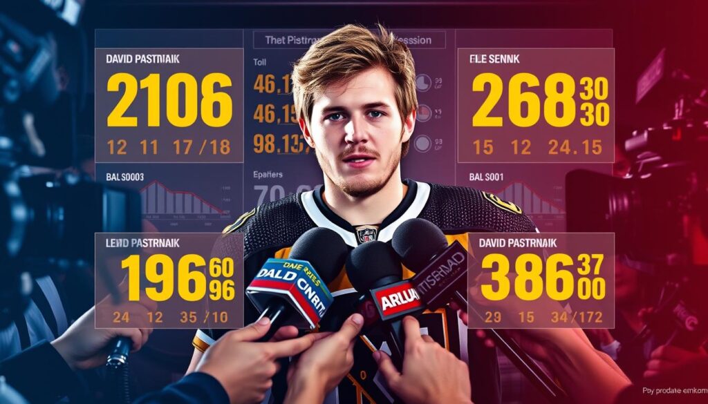pastrnak in media