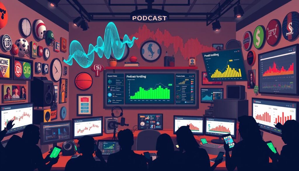 podcast trends in sports
