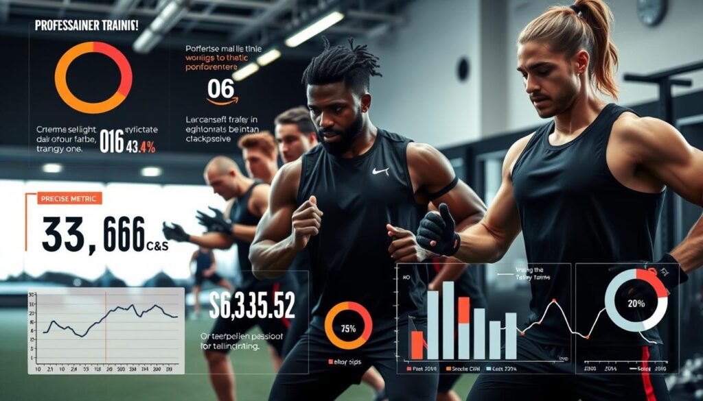 professional athletes training
