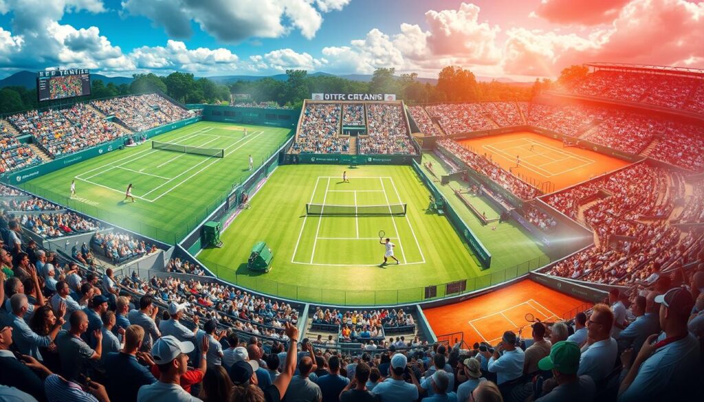 professional tennis circuit season progression