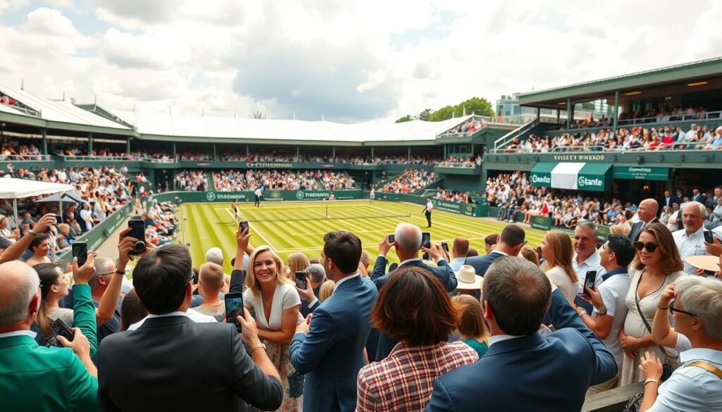 social media influence Wimbledon