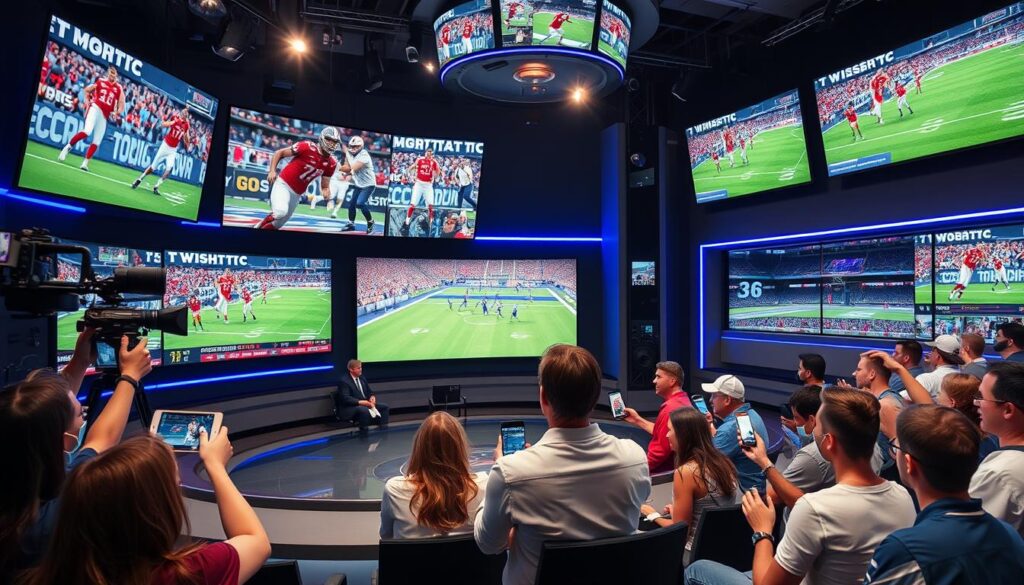 streaming technology in sports