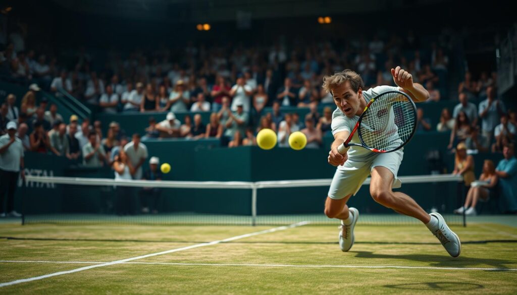 tennis match highlights