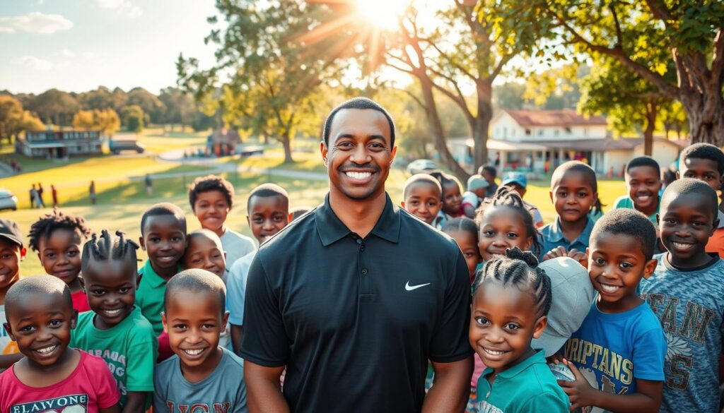 tiger woods philanthropy