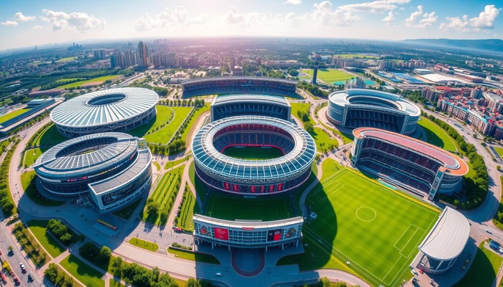 top 10 biggest soccer stadiums in the world 2024