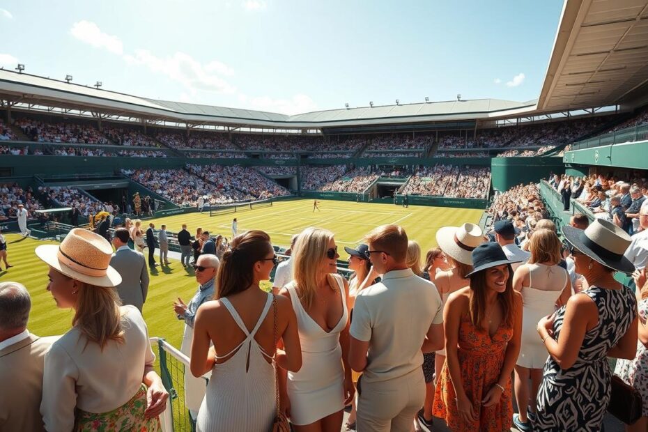 why do celebrities love wimbledon tennis still in 2024